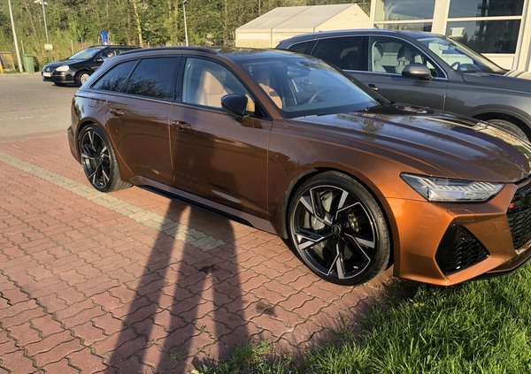 Audi RS6 cena 425000 przebieg: 133000, rok produkcji 2021 z Warszawa małe 232